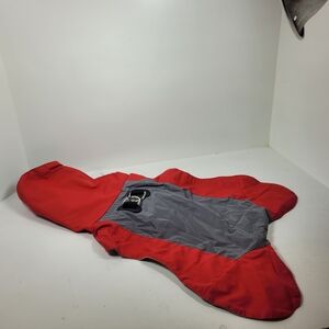 Red and Gray Dog Jacket